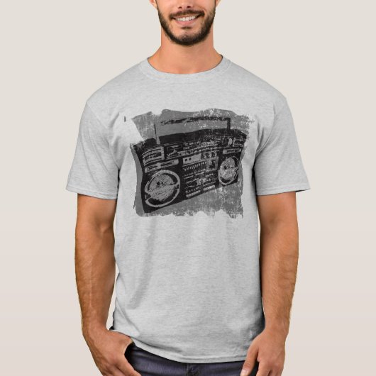 BOOM-KARTE DER 80ER JAHRE COOLER RETRO T-Shirt (Vorderseite)