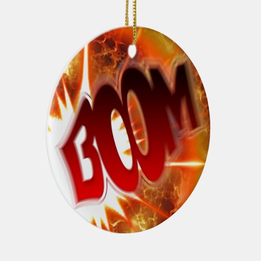 Boom! Keramikornament (Rechts)