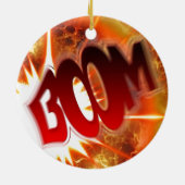 Boom! Keramikornament (Hinten)