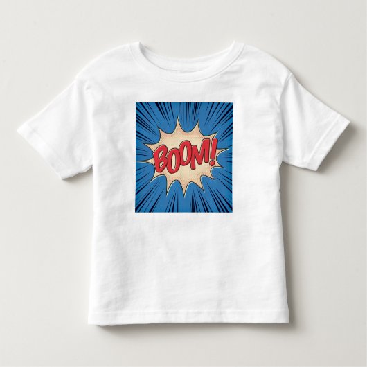 Boom! Kleinkind T-shirt (Vorderseite)
