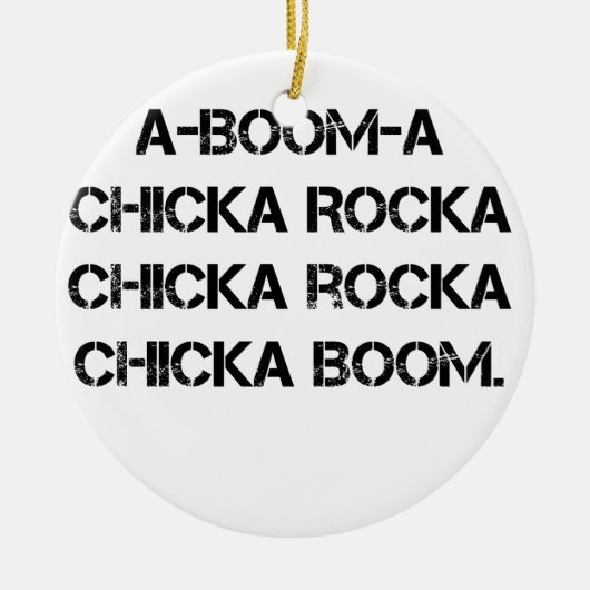 BOOM-KÜKEN ein BOOM Keramikornament (Vorne)