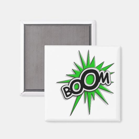 Boom Magnet (Vorderseite/Rückseite)