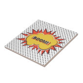 Boom Pop Art Comic Buch Explosion Cartoon Fliese (Seite)
