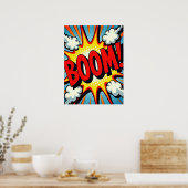 BOOM! Pop Kunstexplosion Poster (Küche)