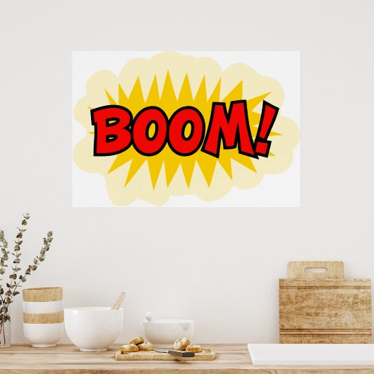 Boom Poster (Küche)
