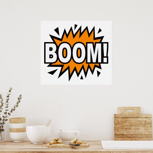 Boom Poster (Küche)