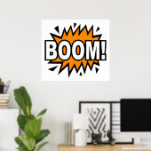 Boom Poster (Heimbüro)