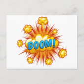 Boom Postkarte (Vorderseite)