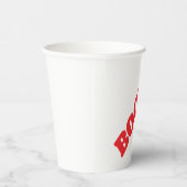BOOM Professionell elegant modern minimalist schli Pappbecher (Rechts)