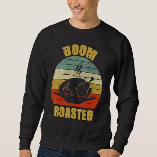 Boom Roasted Erntedank Türkei Sweatshirt (Vorderseite)