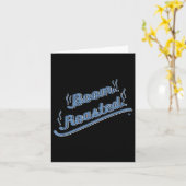 Boom Roasted Funny Graphic Grillen Türkei Erntedan Karte (Gelbe Blume)