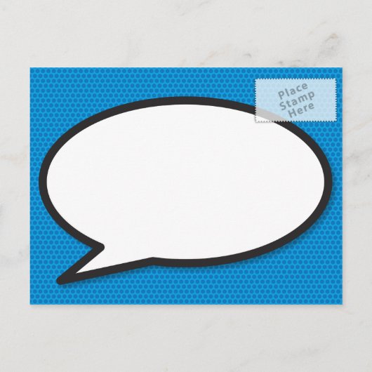 BOOM Save the Date Spaß Modern Einladungspostkarte (Rückseite)