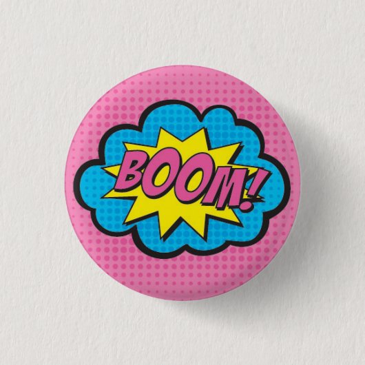 BOOM! Superhero-Button GV2 Button (Vorderseite)