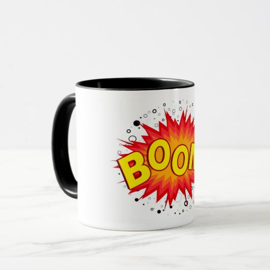 Boom! Tasse (Vorderseite Links)