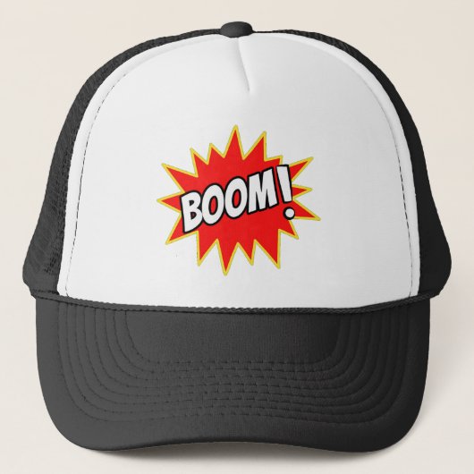 Boom Truckerkappe (Vorderseite)