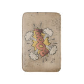 BOOM! Vintages Comic Buch Steampunk Pop Kunst Badematte (Vorderseite Vertikal)