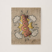 BOOM! Vintages Comic Buch Steampunk Pop Kunst Puzzle (Vertikal)