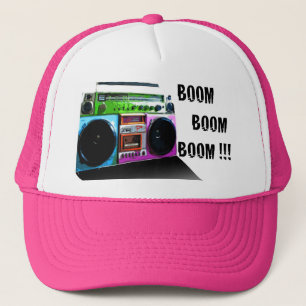 Boomboom-Ghettoblasterhut Truckerkappe