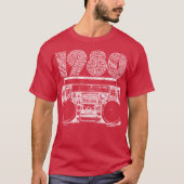 Boombox 1980 T-Shirt (Vorderseite)
