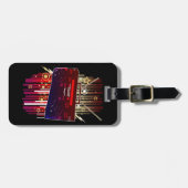Boombox-Blast Gepäckanhänger (Vorderseite horizontal)