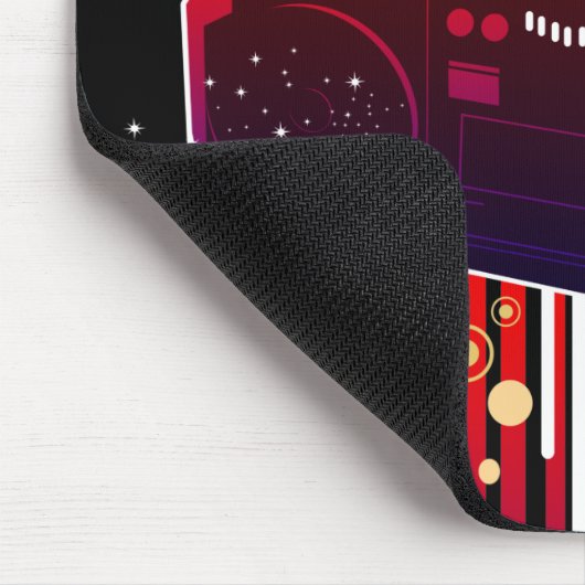 Boombox-Blast Mousepad (Ecke)