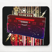 Boombox-Blast Mousepad (Vorne)