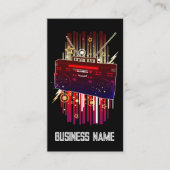 Boombox-Blast Visitenkarte (Vorderseite)