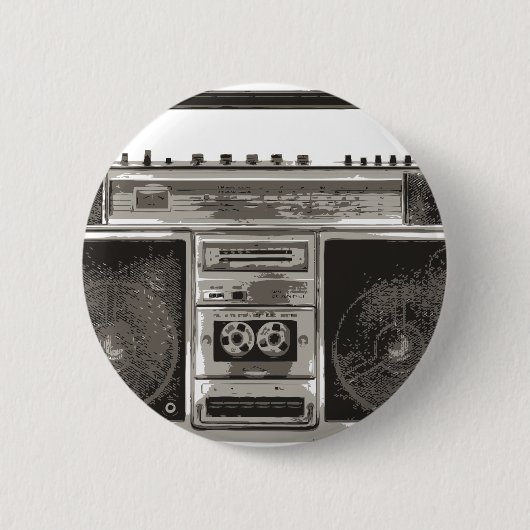 Boombox Button (Vorderseite)