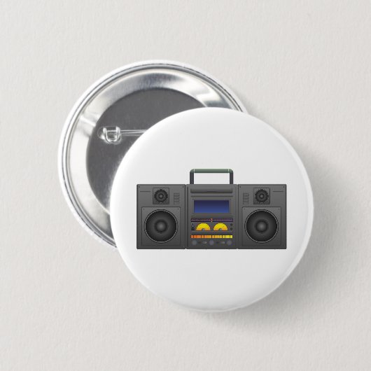 Boombox Button (Vorne & Hinten)