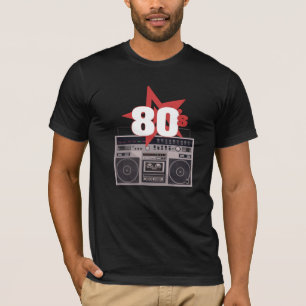 Boombox der Vintagen besten 80er Jahre T-Shirt