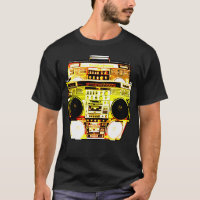 Boombox Farbe verblassen (Gelb)