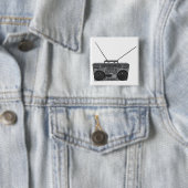 Boombox Ghetto Blaster Jambox Radio Cassette Button (Beispiel)