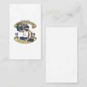 Boombox Hipster Club Visitenkarte (Vorne/Hinten)