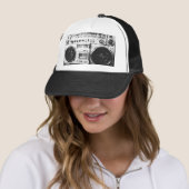 Boombox Hut Truckerkappe (Beispiel)