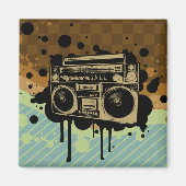Boombox Magnet (Vorne)