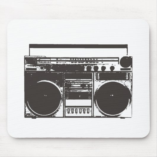 Boombox-Mauspad Mousepad (Vorne)
