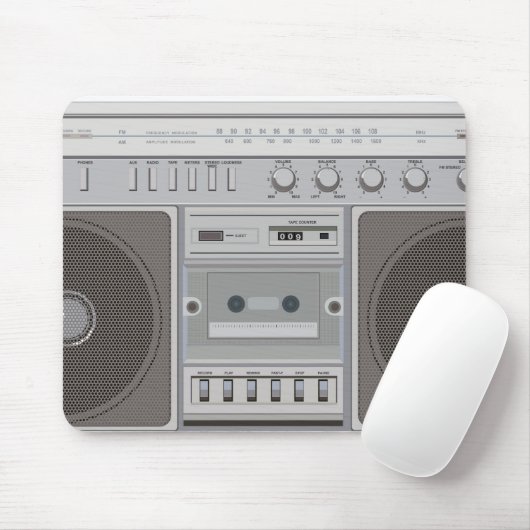 Boombox Mousepad (Mit Mouse)