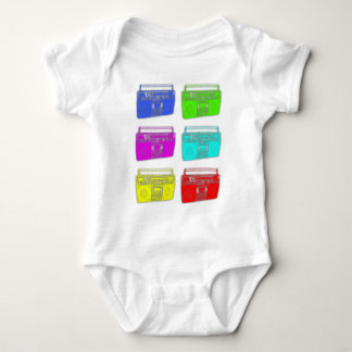 BOOMBOX multi Farbraver Baby Strampler