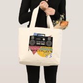 Boombox Nation 83 Jumbo Stoffbeutel (Vorderseite (Produkt))