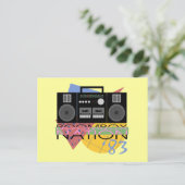 Boombox Nation 83 Postkarte (Stehend Vorderseite)
