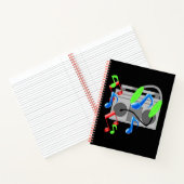 Boombox Notizblock (Innenseite)