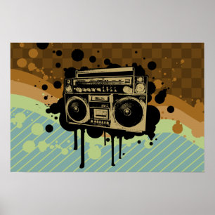 Boombox Poster