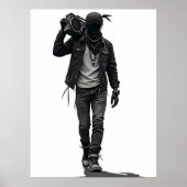 Boombox Poster (Vorne)