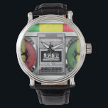 Boombox-Reggae Armbanduhr<br><div class="desc"></div>