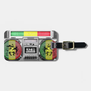 boombox Reggae Gepäckanhänger