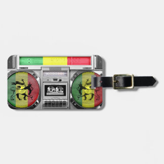 boombox Reggae Gepäckanhänger