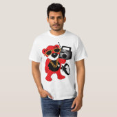 Boombox Teddy! T-Shirt (Vorne ganz)