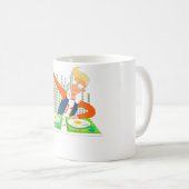 Boombox Turn Tables DJ Shirt by Music Gear T Kaffeetasse (VorderseiteRechts)