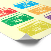 Boomboxen Poster (Ecke)