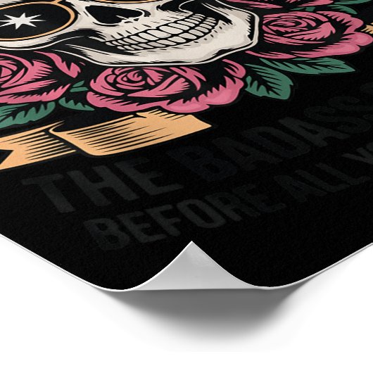 Boomer Bad Generation bevor Sissies Geboren waren Poster (Ecke)